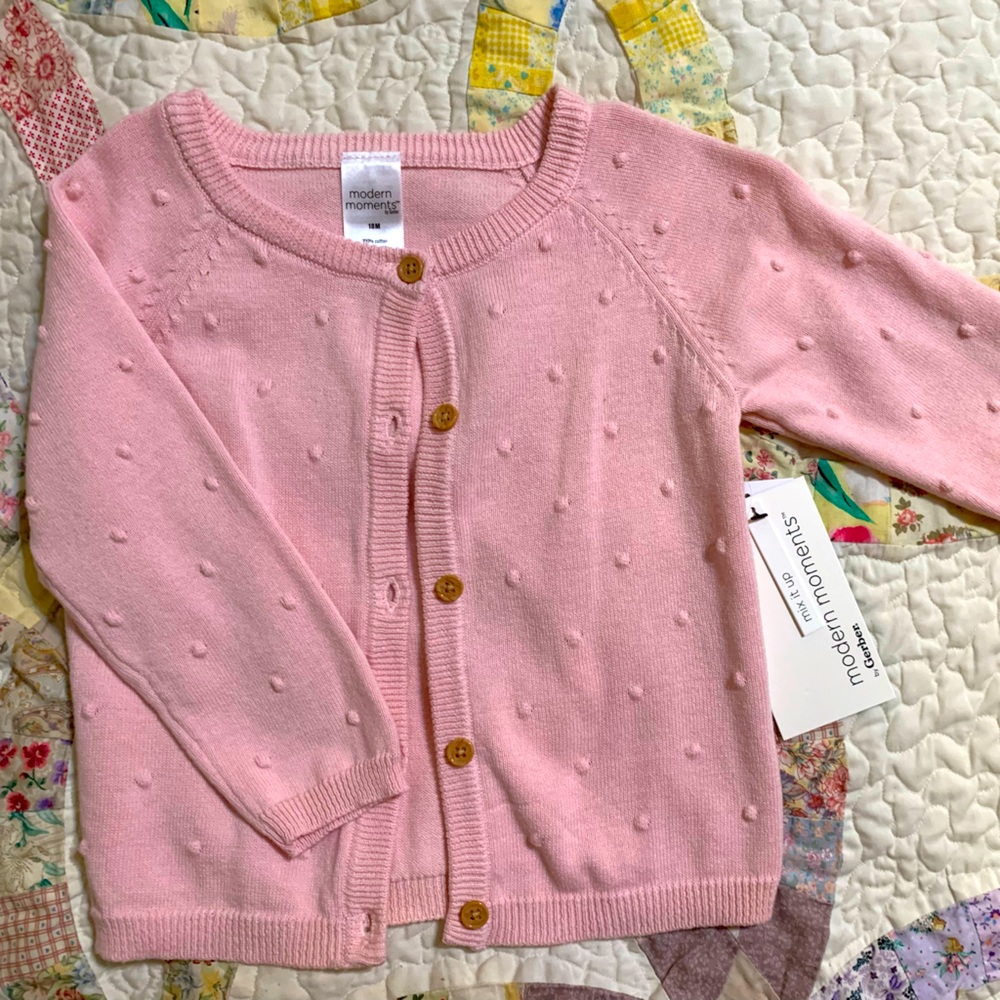 NWT Pink Cardigan